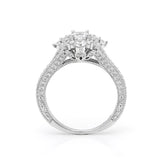 Seanlov Romantic Female Princess CZ Ring Silver Jewelry