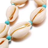 Seaside Beach Resort Beaded Shell Anklet