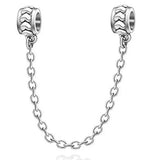 925 Sterling Silver Chain Charm Bead for Bracelet Necklace Making
