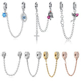 925 Sterling Silver Chain Charm Bead for Bracelet Necklace Making