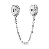 925 Sterling Silver Chain Charm Bead for Bracelet Necklace Making