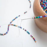 Seed Bead Spinner & Big Eye Beading Needle Kit - Waist Bead Maker