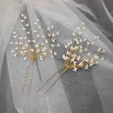 Seed Beads Gypsophila Hair Pins Flower Hair Pin Pince Cheveux Femme WIGO1525