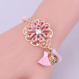 Sehuoran Tassel Bohemian Bracelets & Bangles For Woman Crystal Armbanden