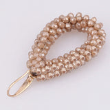 Sehuoran Crystal Bead Dangle Earrings for Women