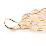 Drop Earrings Copper Shell Natural Stone Statement Earrings For Women