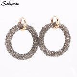 Sehuoran Artificial Earrings for Women - Two Wear Options