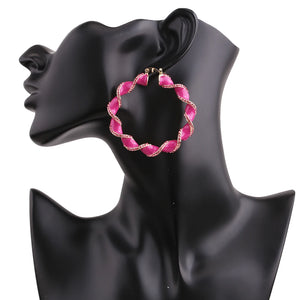 Sehuoran Zinc Alloy Drop Earrings For Women