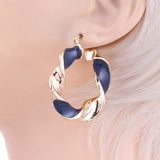 Sehuoran Zinc Alloy Drop Earrings For Women