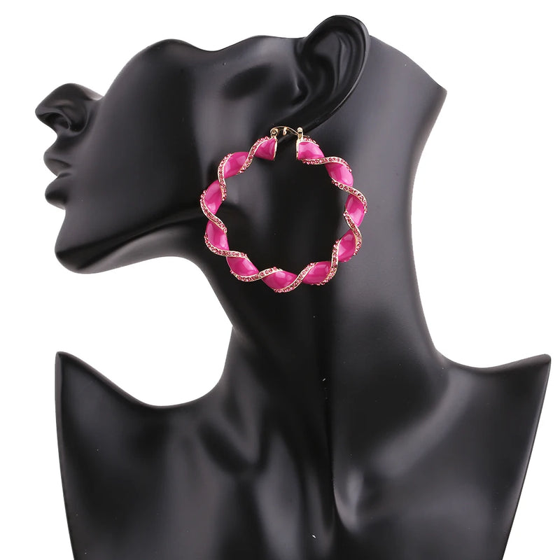 Sehuoran Zinc Alloy Drop Earrings For Women