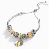 Flying Love Aircraft Charm Bracelet for Women
