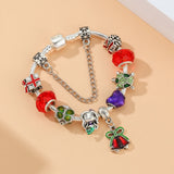 Christmas Bell Charm Bracelet for Women