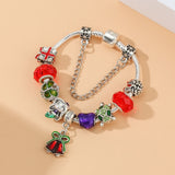 Christmas Bell Charm Bracelet for Women