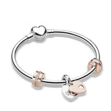 Kids Anime Animal Heart Bracelet Charm Bangle