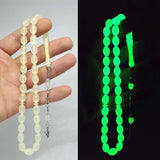 Luminous Cat Eye Rosary Glowing in Dark Accessory