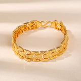 Geometric Sealed Chain Bracelet Christmas Gift
