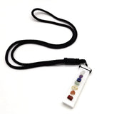 Selenite Crystal Pendant Stone Chakra Beads Natural Gemstone Texture