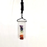 Selenite Crystal Pendant Stone Chakra Beads Natural Gemstone Texture