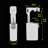 Disposable Piercing Gun Set Safe Painless Nose Lip Body Jewelry Kit