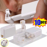 Disposable Piercing Gun Set Safe Painless Nose Lip Body Jewelry Kit