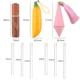 Self Threading Sewing Needles with Storage Box