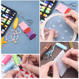 Self Threading Sewing Needles with Storage Box