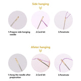 Self Threading Sewing Needles with Storage Box