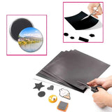 Self-adhesive Magnetic Paper Sticker Magnetic Board DIY Crafts
