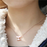 Mermaid Fishtail Necklace for Mom's Girlfriend