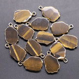 Geometric Crystal Agate Necklace DIY Jewelry