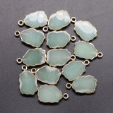 Geometric Crystal Agate Necklace DIY Jewelry