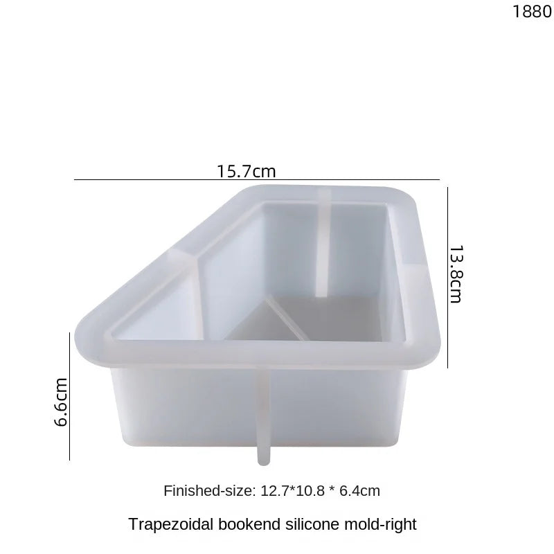Silica Gel Mold for Epoxy Resin Bookcase Enclosure
