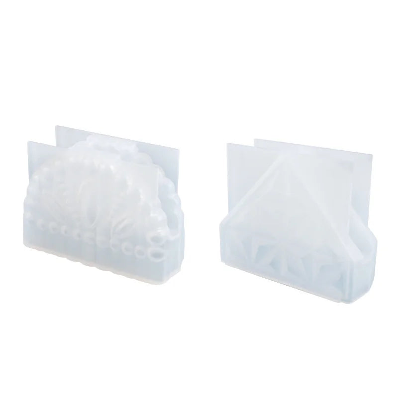 Epoxy Resin Silicone Mold for DIY Tissue Storage Clip Decorations
