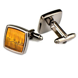 Tiger's Eye Cufflinks French Shirt Buttons Men's Accessories