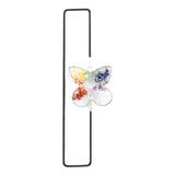 Agate Gravel Wrap Butterfly Elastic Rope Bookmark