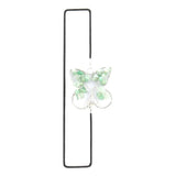 Agate Gravel Wrap Butterfly Elastic Rope Bookmark