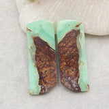 Chrysoprase Natural Gemstone Earring Beads