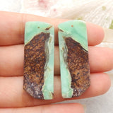 Chrysoprase Natural Gemstone Earring Beads