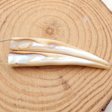Natural Shell Carved Earring Bead, Fashion Jewelry