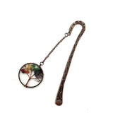 Agate Tree of Life Crystal Bookmark
