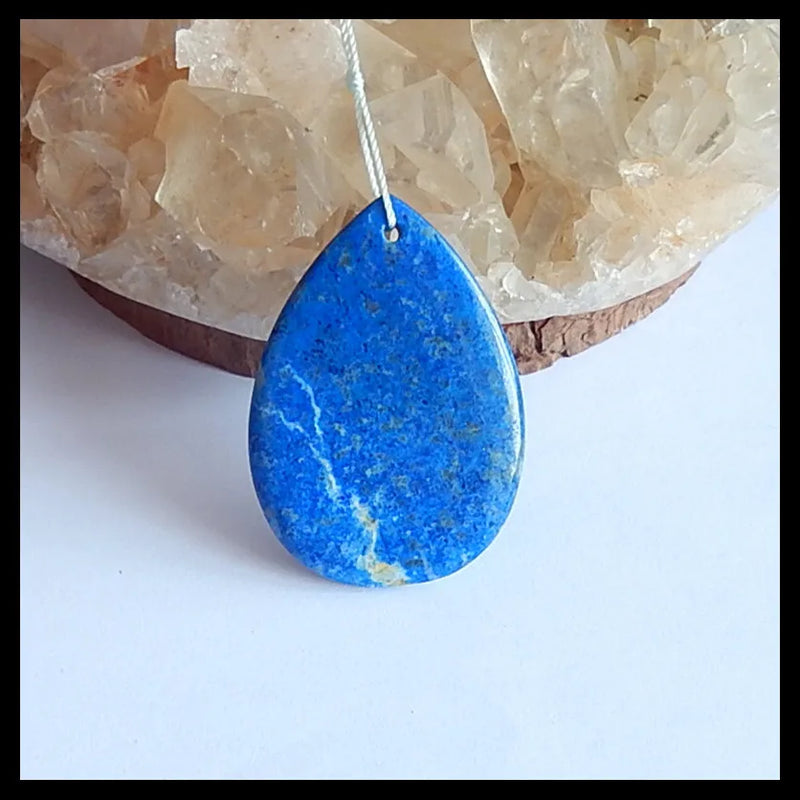 Lapis Lazuli Pendant Bead 49x36mm