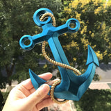Semi-stereo Anchor Craft Resin Mold DIY Casting Desktop Wall Decoration