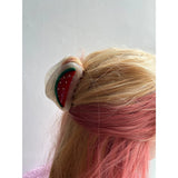 Summer Fruit Hair Clips with Rhinestones for Women