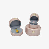 Semicircle Crown Jewelry Box for Wedding Rings Cases
