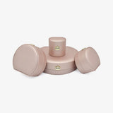 Semicircle Crown Jewelry Box for Wedding Rings Cases