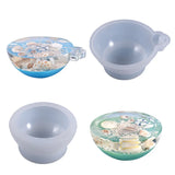 Hemispherical Silicone Resin Mold for Ocean Jewelry Making