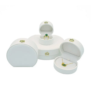 Semicircular Buckle Ring Box Crown Buckle Jewelry Box