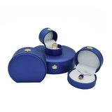 Semicircular Buckle Ring Box Crown Buckle Jewelry Box