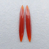 Red Agate Natural Stone Women Earrings Beads 55x8x4mm