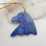 Lapis Lazuli Pendant Necklace Bead 34x38mm Birthday Gift